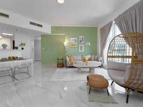 Апартаменты Unique & Stylish High Floor close to Marine Club