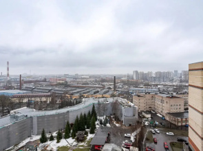 Квартира City view на Металлистов Satin home