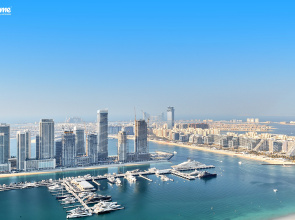 Апартаменты Bnbmehomes 54th Floor Sea View Heart of Marina - 5407