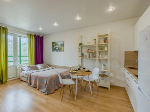 Квартира Просторная Студия у Метро Девяткино