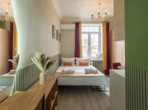 Апартаменты KeyGo #1010 Студия рядом с метро Окружная