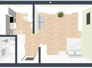 Квартира Современная Квартира в Центре Города