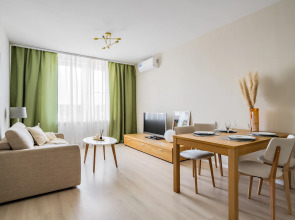 Апартаменты Евро-двухкомнатная квартира у Московского вокзала