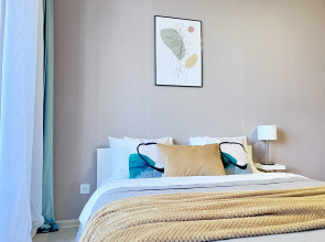 Апартаменты 2шка студия с шикарным видом на город у реки