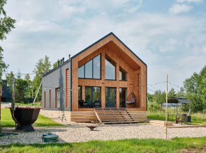 V Kottedzhnom Poselke Na Beregu Istry do 8 gostei Guest house