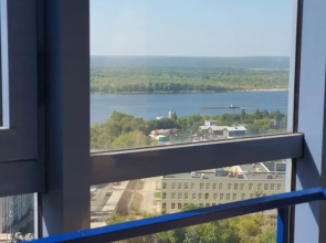Квартира EL'HOME Евродвушка с панорамным видом на Волгу