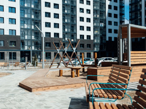 Апартаменты Вираж Возле Аэропорта на 2 Гостя