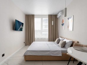 Апартаменты Bestflat 24 в элитном жилом доме на улице Колпакова в ЖК Smile