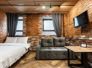 Medzhik Apart Loft 28 dlya 4-h v Carskom Sele, Otdyh Ryadom s Dvorcami i Parkami Flat
