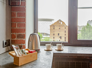 Апартаменты Лофт с видом на музей-Панораму и Волгу