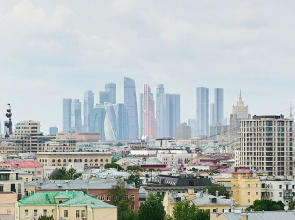 Квартира С Панорамным Видом на Москву Кремль и Moscow City