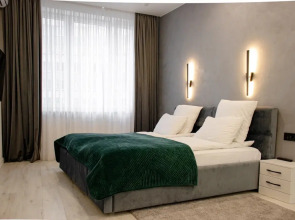 Апартаменты Центр, парковая зона, новый дом, охраняемая парковка, Колибри#24 1