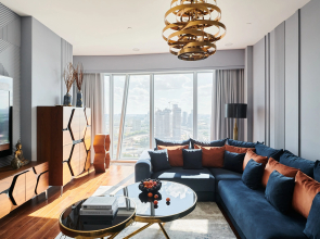 Квартира GM Apartments Шикарная Двушка в Москва Сити в Башне Око