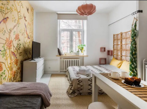 Апартаменты "Лимоны" на 3-х гостей у метро Окружная