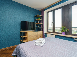 Квартира Lalapart Vintage House с отдельным рабочим кабинетом в небоскребе