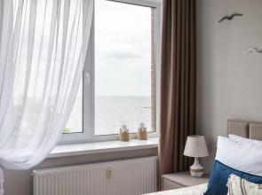 Апартаменты Prudius Apart в Кронштадте с видом на залив