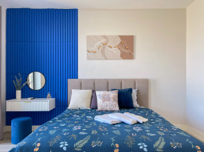 Апартаменты с Панорамными Окнами на 14 Этаже Небоскреба Бизнес-Класс в ЖК D1