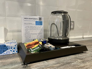 Апартаменты Fresh двухкомнатные с 2 спальнями и душевой кабиной