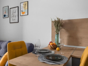 Квартира Комфорт с Балконом и Видом на Город Moderna Flat Status