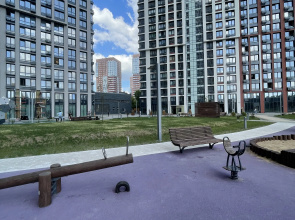 Квартира cтильная с панорамным видом на Moscow City, рядом с метро