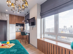 Апартаменты премиум класса в центре города с видом на мечту 1407-2