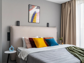 Апартаменты Sova Yard View Blue