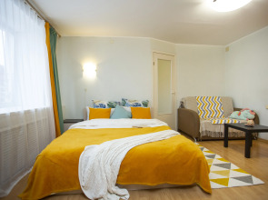 Квартира УК АТМОCФЕPА  в Цeнтре Яpocлaвля в 2-x минутах пешком дo Набeрежной Реки Котоpoсль