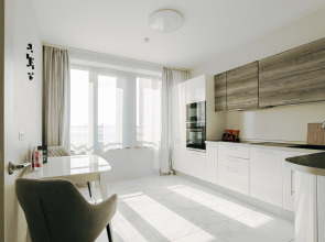 Апартаменты Lalapart Mokko с лоджией в ЖК Савеловский Сити