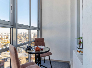 Квартира Уютная с панорамным видом 33 этаж