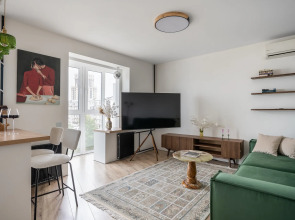 Апартаменты дизайнерские однокомнатные у метро Павелецкая