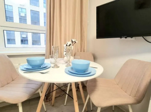 Однокомнатная квартира Natali apart в ЖК Зеленая Вертикаль на метро Лесопарковая