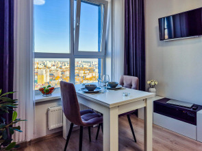 Квартира Уютная с панорамным видом 33 этаж