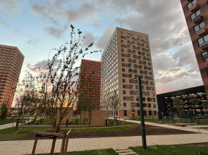 Апартаменты Истоман Студия вид на пруд