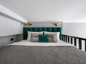 Квартира Студия Emerald Room у МЦД Вешняки