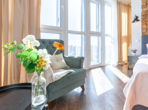 Апартаменты RentPlaza c панорамным видом на город