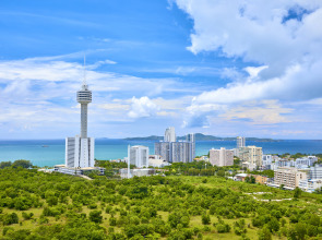 Апартаменты Grande Carribean sea view Jomtien beach