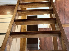 Шале А-фрейм Горный приют в эко стиле с потрясающим видом на горы Красной Поляны