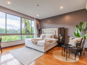 Majestic 2BR Residence with garden view in Regent Apartments