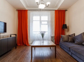 Апартаменты Студия с отдельной спальней в районе вокзала