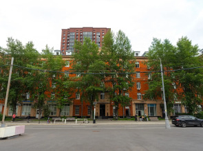 Апартаменты KeyGo 1011 Студия рядом с метро Окружная