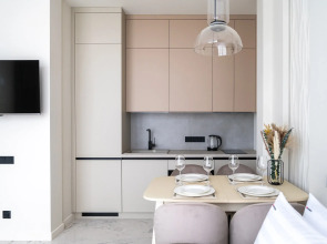 Апартаменты Red Apartments Арт Лайт Сити Микеланджело