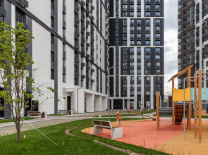 Квартира Moscow Deluxe Apartments Comfy Studio Berzarina