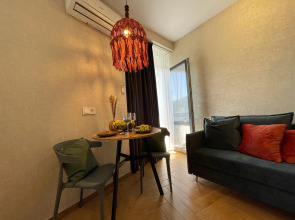 Апартаменты в стиле бохо с видом на море и горы