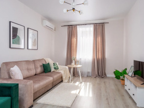 Апартаменты LikeHome  Карамель с видом на стадион Краснодар и парк Галицкого