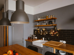 Апартаменты Дизайнерские с Панорамными Окнами