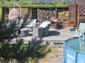 Частный дом Семейное эко-пространство Домик у моря