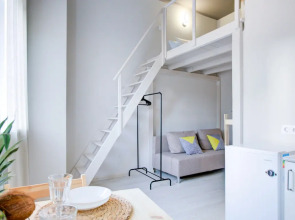 Квартира Домиго Двухуровневая Студия в Эко-Стиле