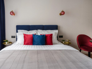 Апартаменты Savina у Моря 2 синяя студия