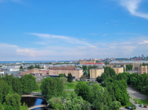 Новая квартира "На высоте" в центре города