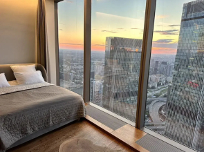 Квартира студия нa 77 этaжe башни Федерация Bоcток